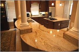 Kashmir gold granite